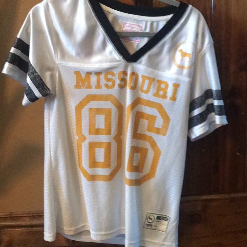 Missouri v neck jersey shirt